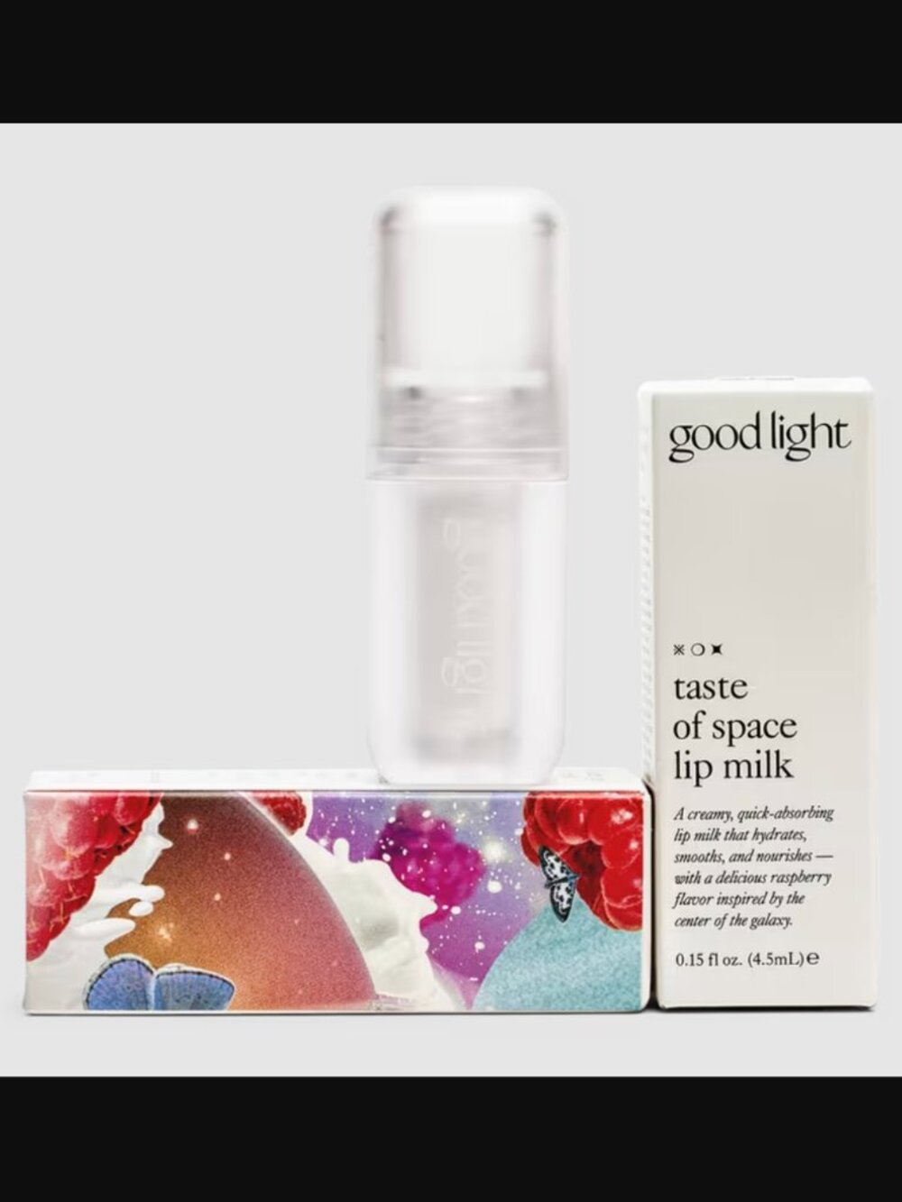 🔥3/$30 NIB Good Light Lip Milk Shade Taste of Space Full Size 4.5mL